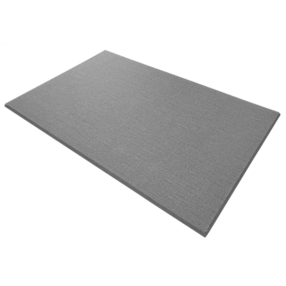 Панель полиэстеровая 9мм 600x400 мм цвет графит РСП STLM-2039775 - Вид №2