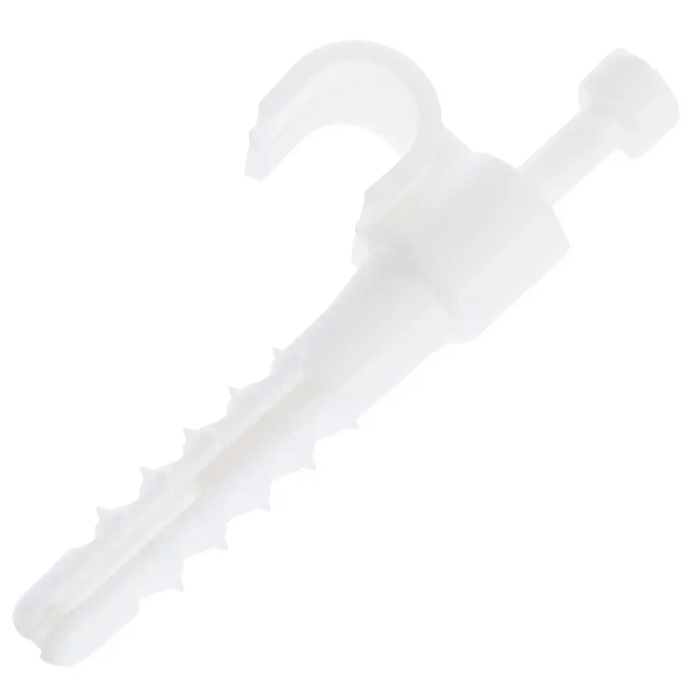 Дюбель-скоба для круглого провода 8х45 мм цвет белый пластик 45 шт ВС-ГРУПП STLM-2132809 - Вид №2