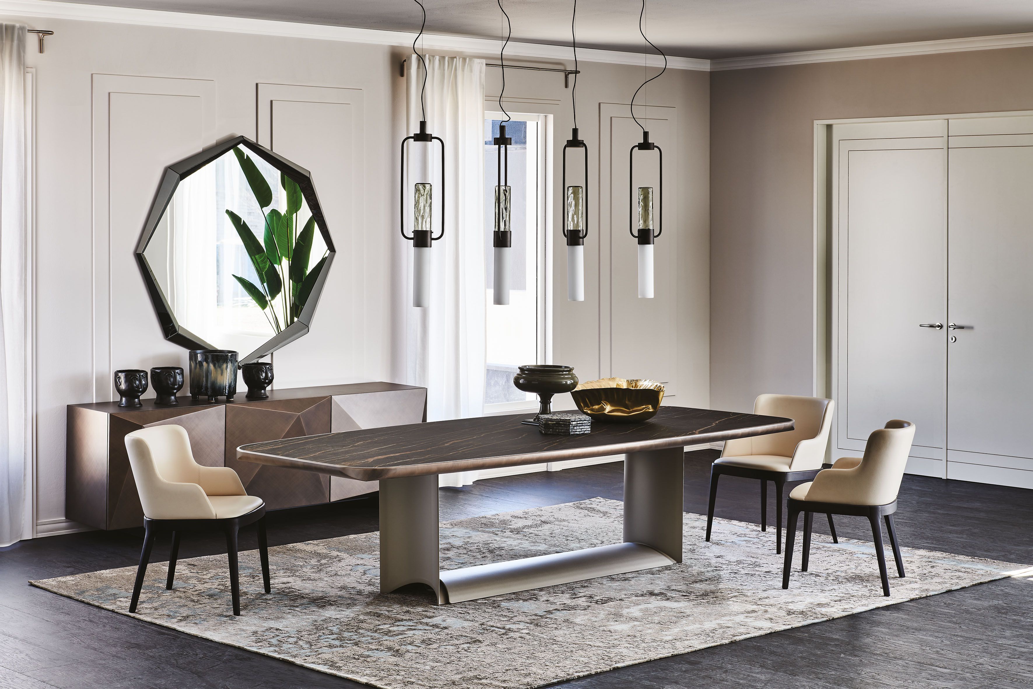 Керамический бочонок стол Cattelan italia DRAGON KERAMIK PREMIUM ARCH-00150872 - Вид №3