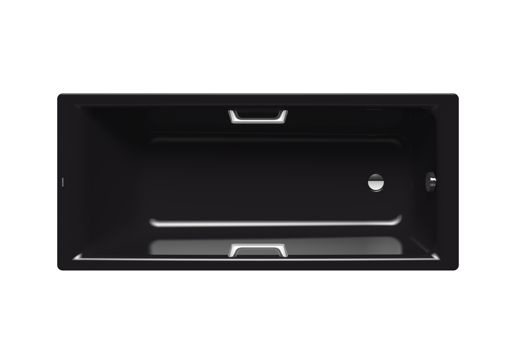 Ванна KALDEWEI Сталь эмалированная 654 178 черный 654178