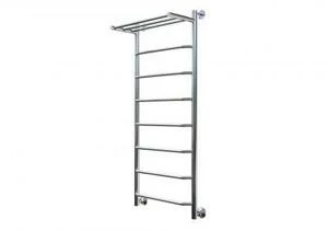 Полотенцесушитель водяной Aquanet Fiona 1200x500, с верхней полкой