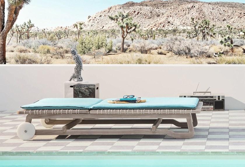 Gervasoni Садовая кушетка из тикового дерева Gervasoni outdoor sun-id-1417266 - Вид №3