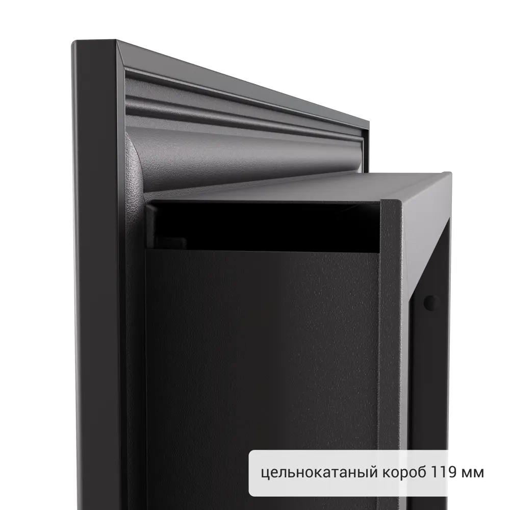 Дверь входная металлическая Фолд рид 950 мм левая цвет серый TOREX STLM-2053598 - Вид №8