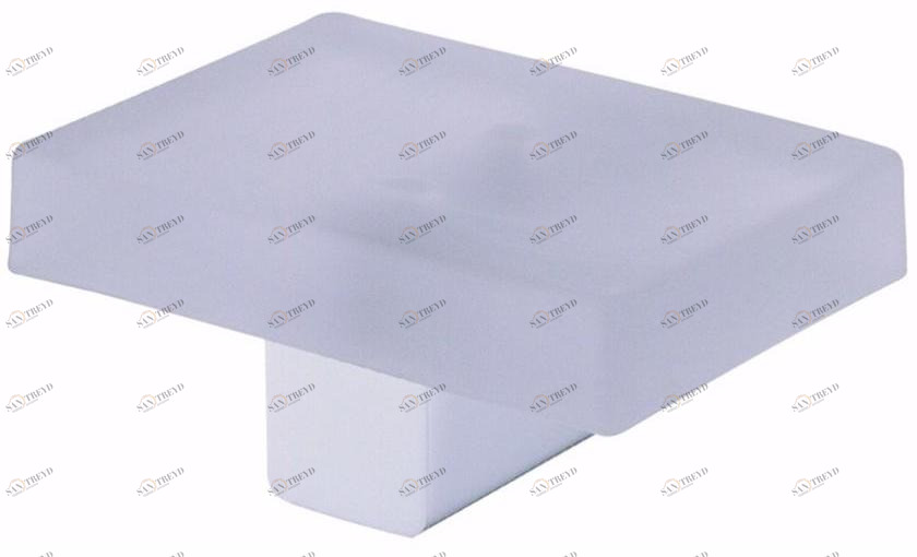 JUSTIME Настенная мыльница из матового стекла Mark 6909-20-80cp