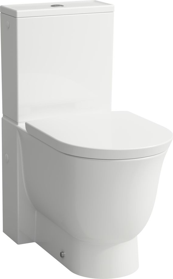 H8248580000001 Напольный унитаз, комбинированный, безободковый смыв Rimless, выпуск горизонтальный/вертикальный LAUFEN PRO