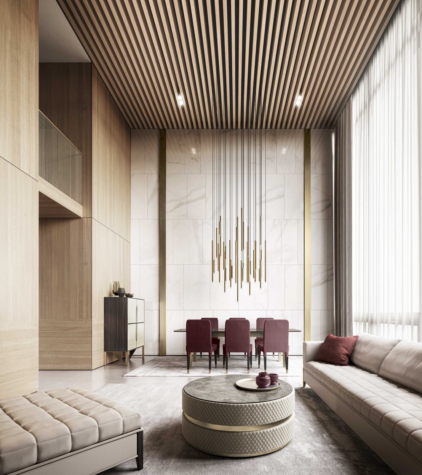 Низкая ткань круглый журнальный столик Capital Collection COOKIE ARCH-00053920 - Вид №4