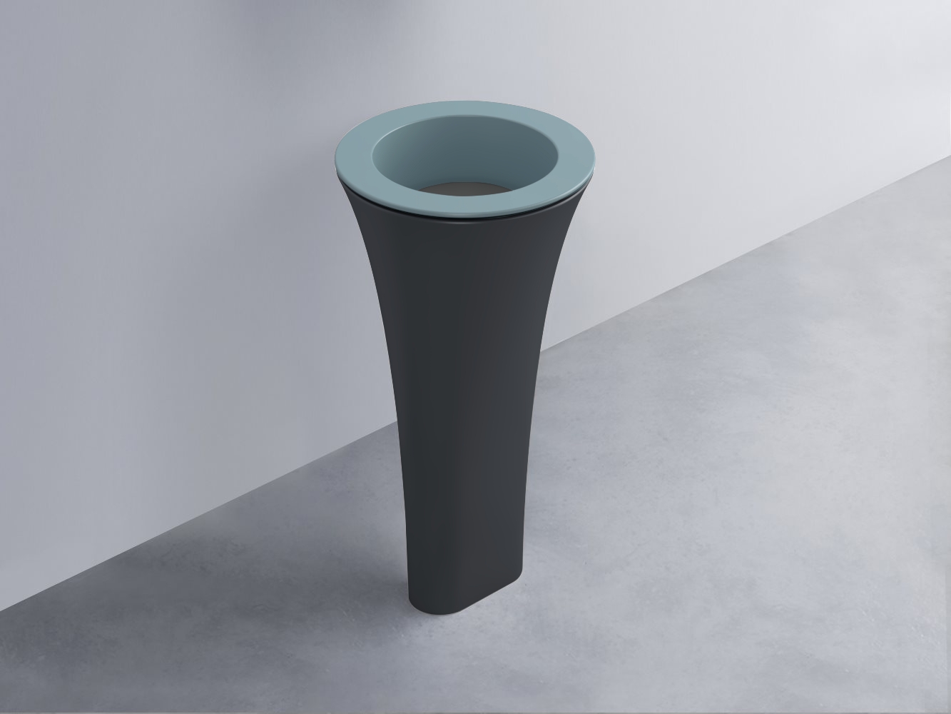 AMLA45-PL+AMPILT-CM+AMCOLT-BA Раковина Amedeo Tondo отдельностоящая cielo Enjoy + Amedeo Ceramica Cielo