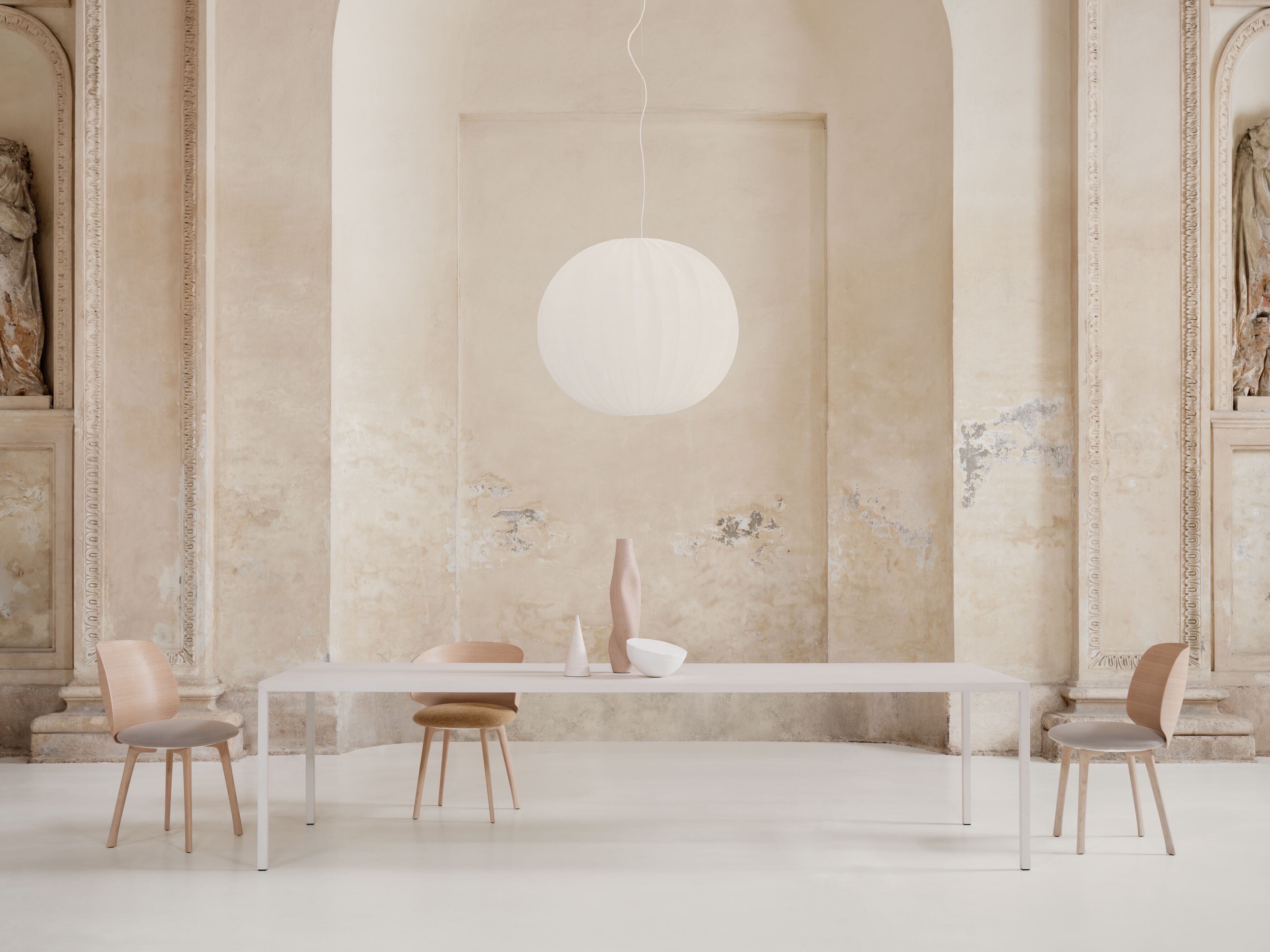 Деревянный стул с мягким сиденьем MDF Italia Universal Collection ARCH-00119317 - Вид №6