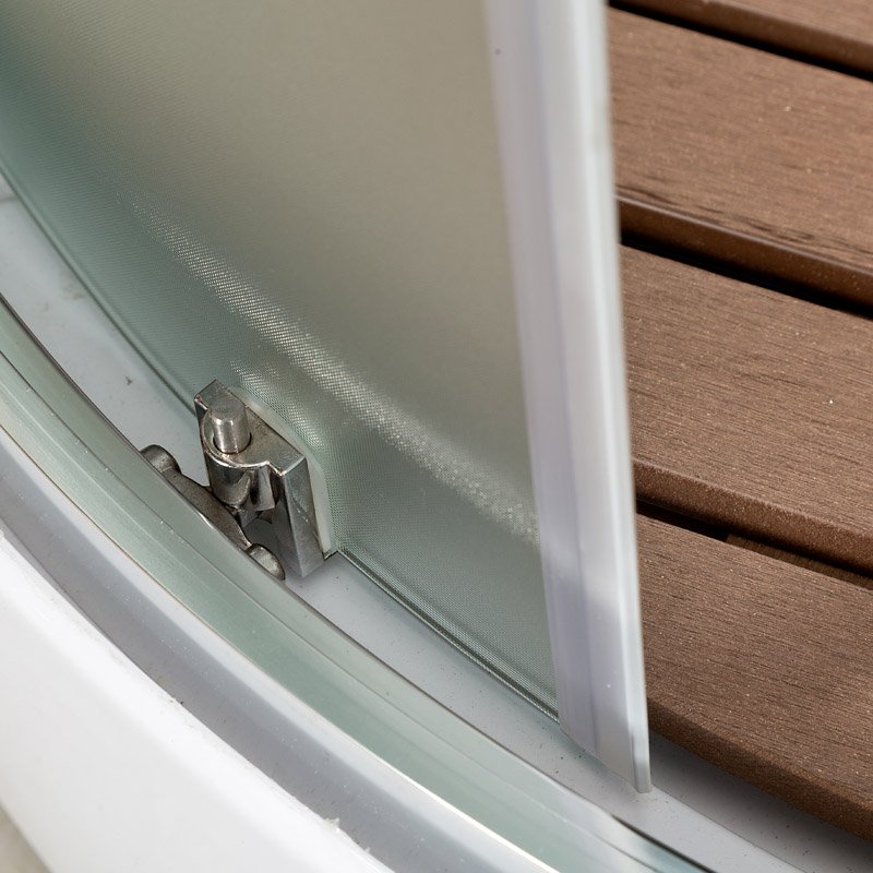 D90S LED Душевая кабина DETO Серия D B09S LED BLACK - Вид №8