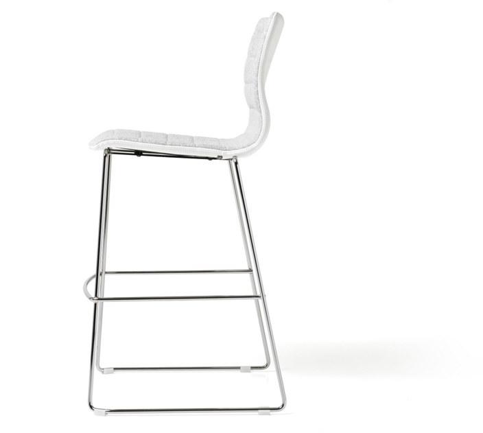 Diemme Табурет из саночной ткани со спинкой Miss sun-id-1380352 - Вид №2