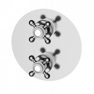 132190 PREMIUM Хром Встроенный термостатический с запорным Хром GRB MIXERS