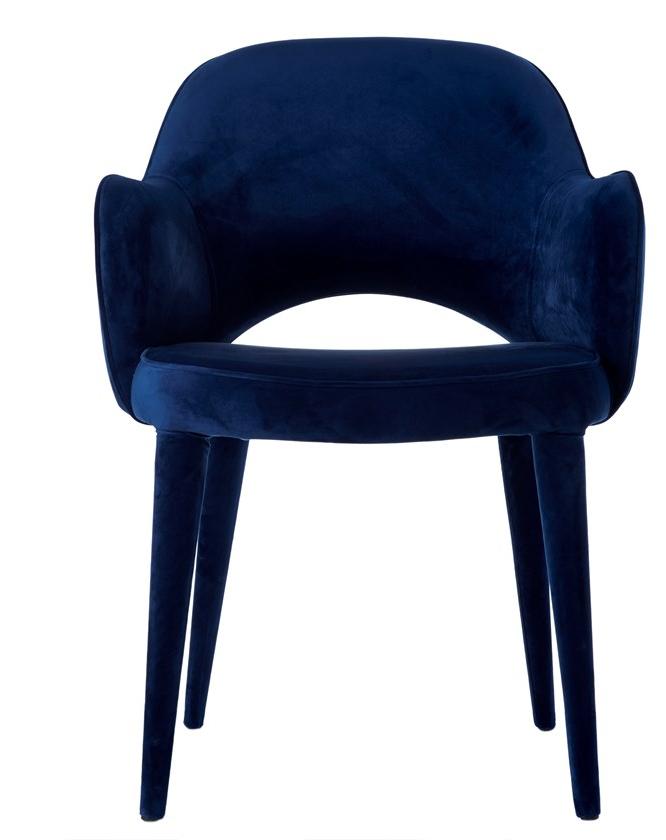 Pols Potten Бархатный стул с огнестойкой обивкой Cosy sun-id-1350721 - Вид №2