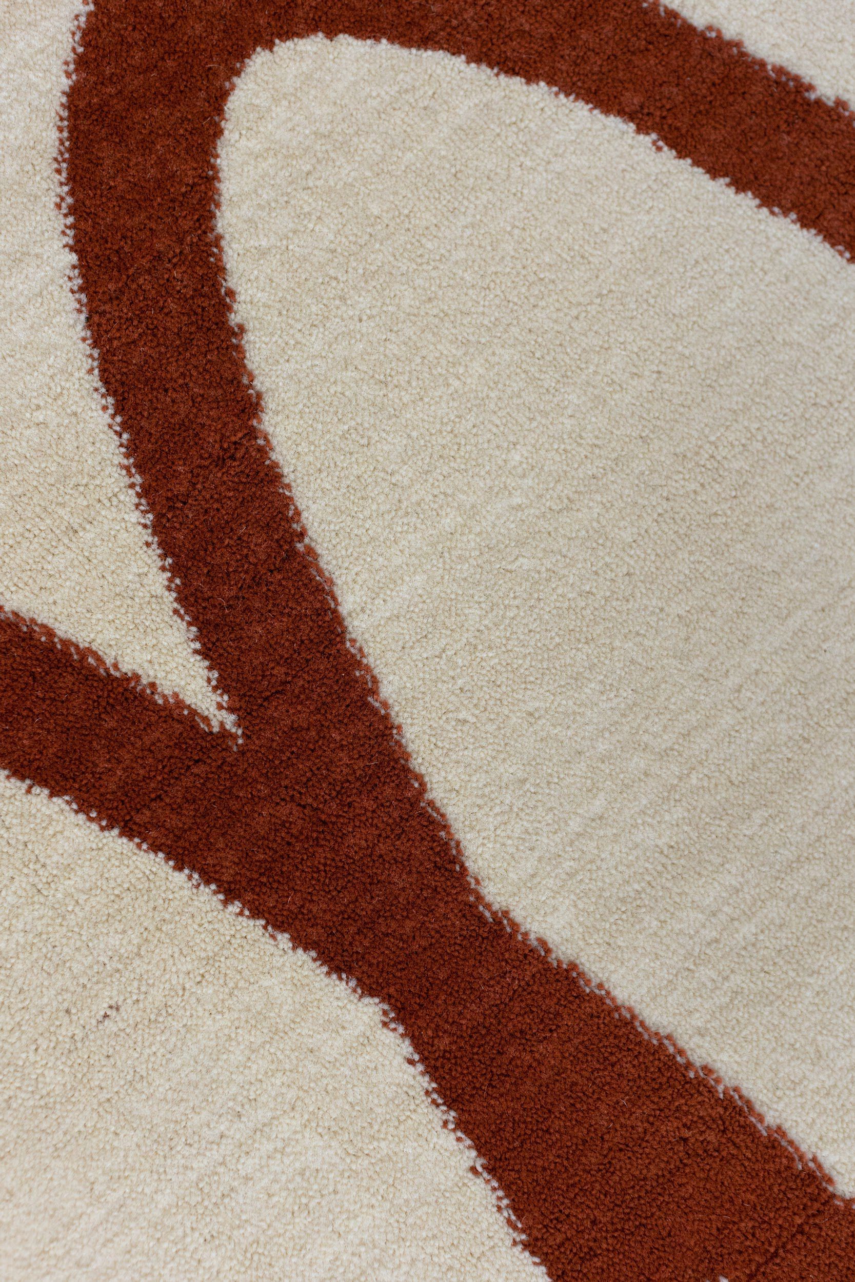 Прямоугольный ковер из полипропилена с геометрическим рисунком Shishka Project COMBINATION 1 ARCH-00020169 - Вид №7