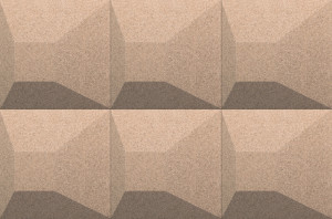 311 110 011 Пробковая 3D-плитка для стен Aztec Pearl GRANORTE 3DForms