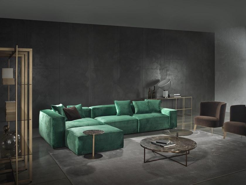 Marelli Модульный угловой диван из ткани с шезлонгом sun-id-1360314 - Вид №2