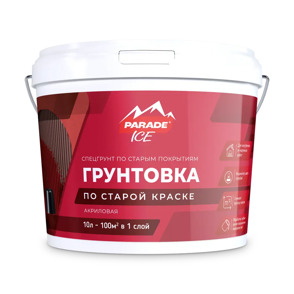Грунтовка для сухих и влажных помещений Parade синий 10 л STLM-2147861