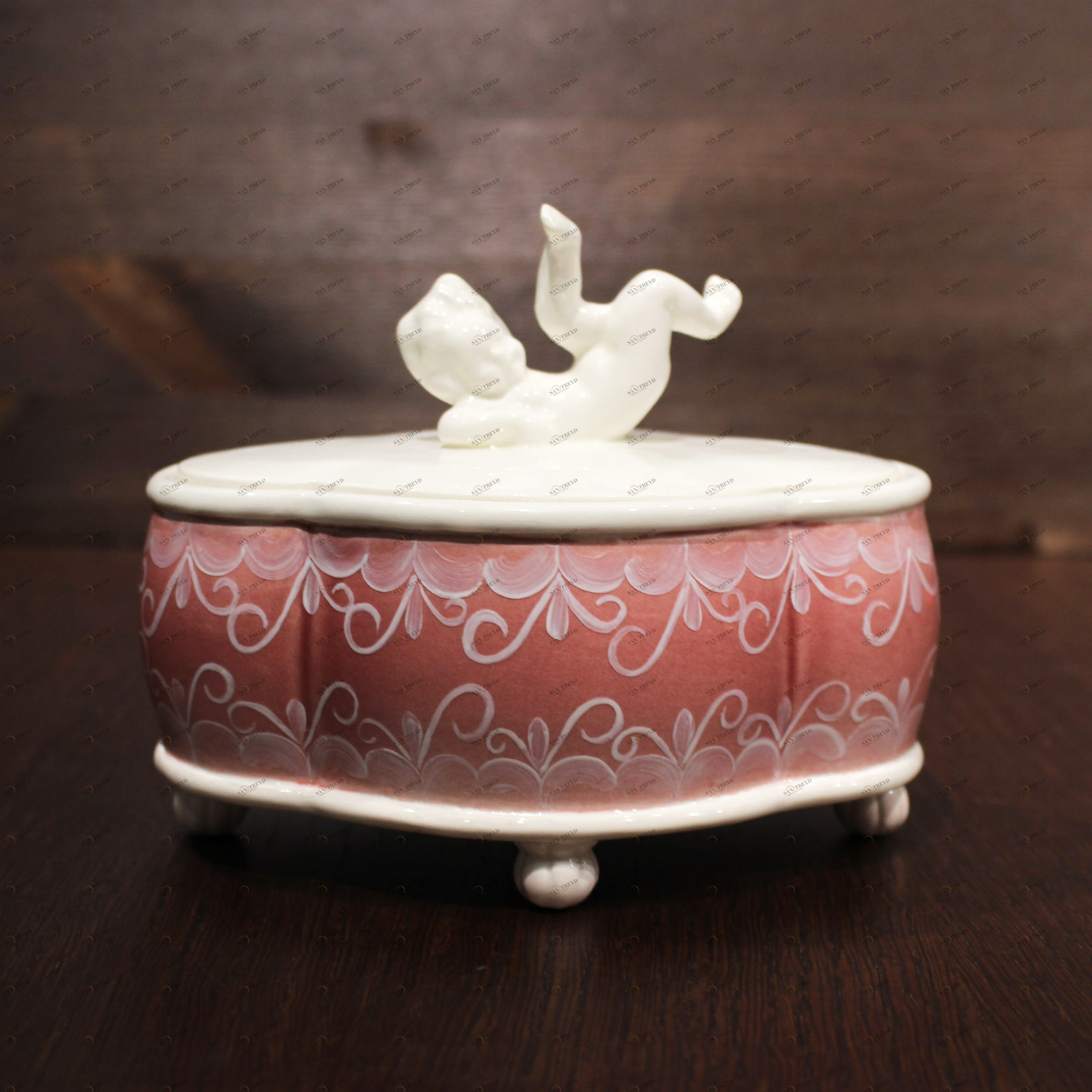 Шкатулка "Барокко" Арт. № 02.15 PROVANSFAIENCE 