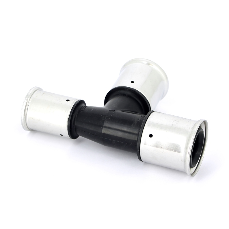 Тройник пресс PVDF HENCO 40х40х32 11PK404032 - Вид №2