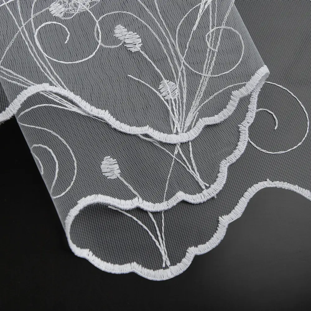 Тюль 1 м/п Весна сетка 290 см цвет белый TEX REPUBLIC STLM-2041772 - Вид №3