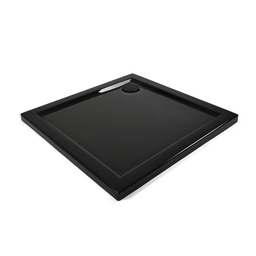 Душевой поддон METAKAM Apart Black — акриловый квадрат 100×100 см 89359640 STLM-0982278