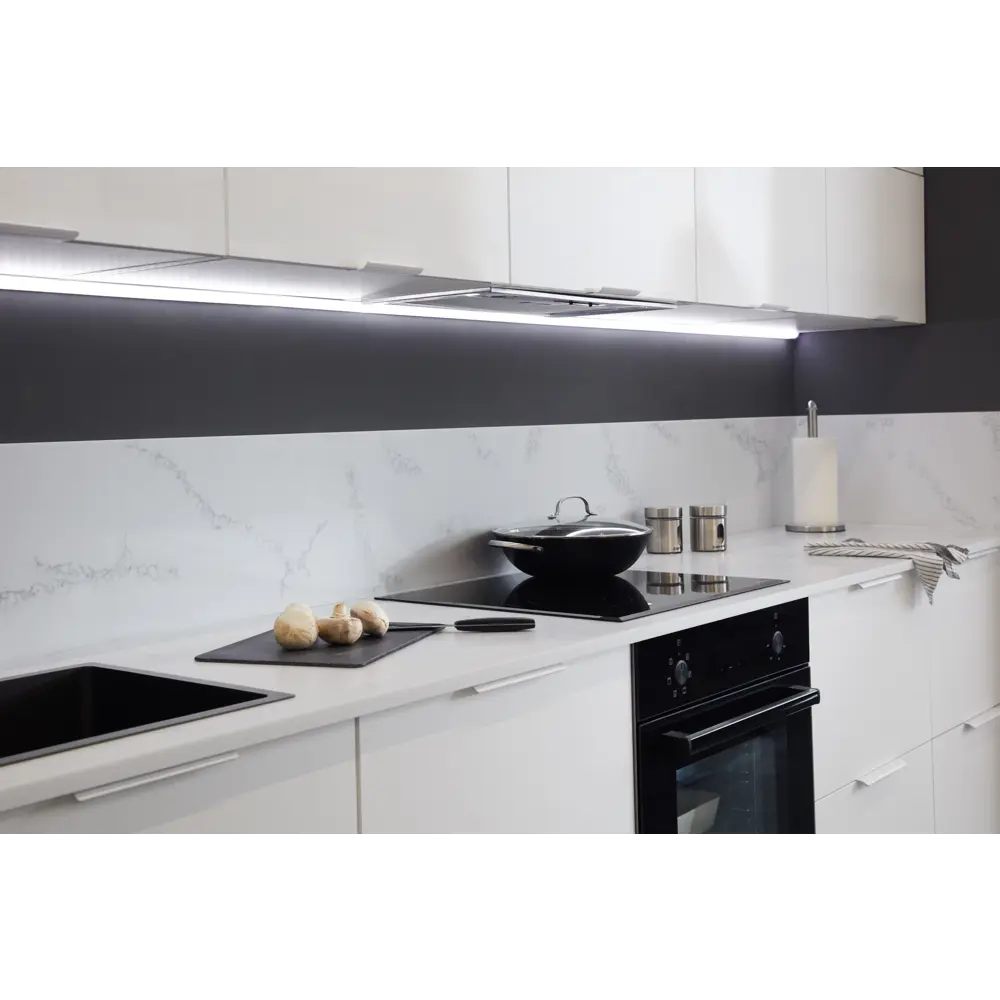 Фальшпанель DELINIA ID Аша для кухни 58×76.8 см глянцевая белая 82011156 STLM-0875977 - Вид №7