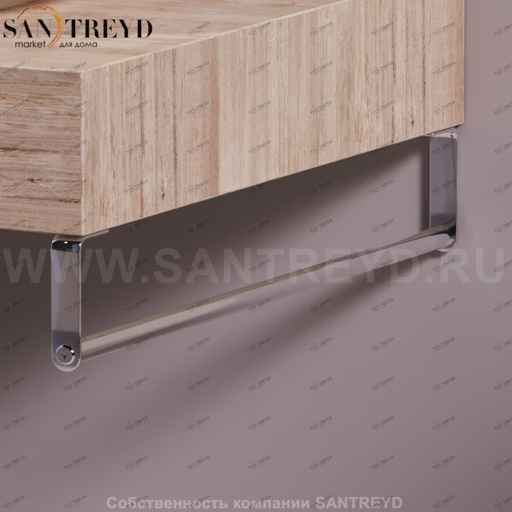 Полотенцедержатель боковой VIGNONI хромированный Simas VIP1CR