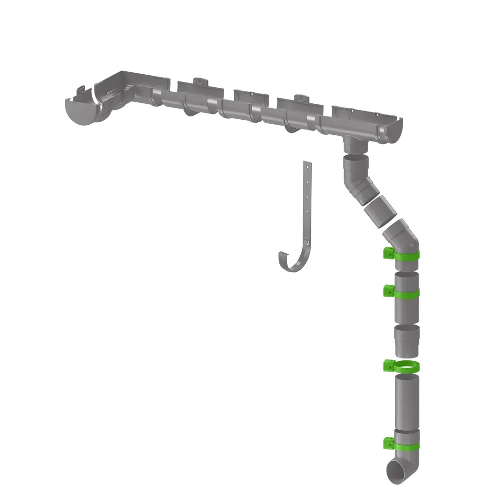 Хомут универсальный Dacha 80 мм красный DÖCKE STLM-2190481 - Вид №2