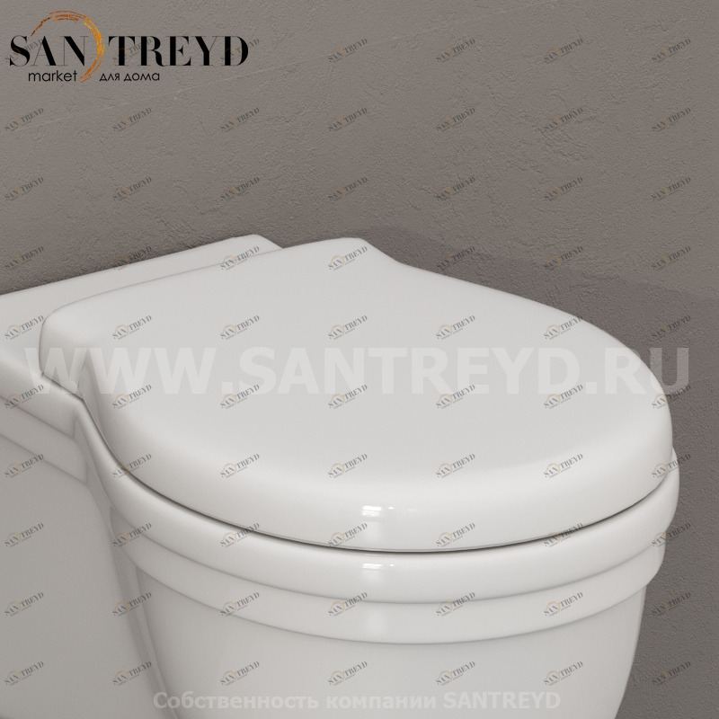 PA020 Крышка сиденье для унитаза Ceramica Globo PAESTUM