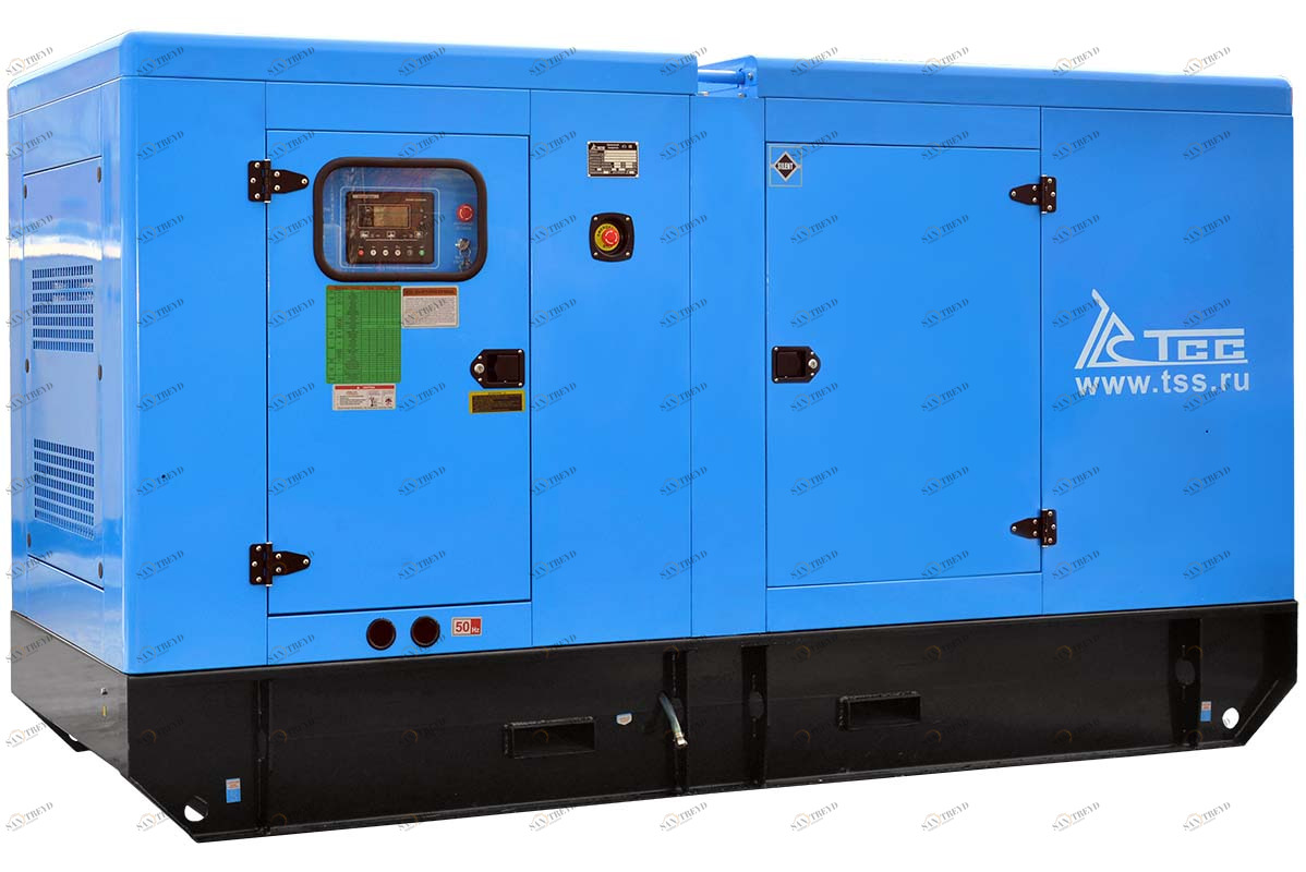 Дизельный генератор ТСС АД-120С-Т400-1РКМ5 в шумозащитном кожухе sun-id-1034813