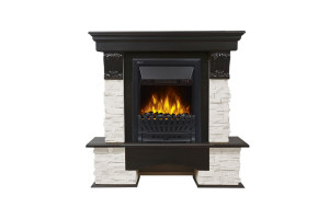 15829048 Портал Classic камень белый, шпон венге НС-1158488 Firelight Pietra
