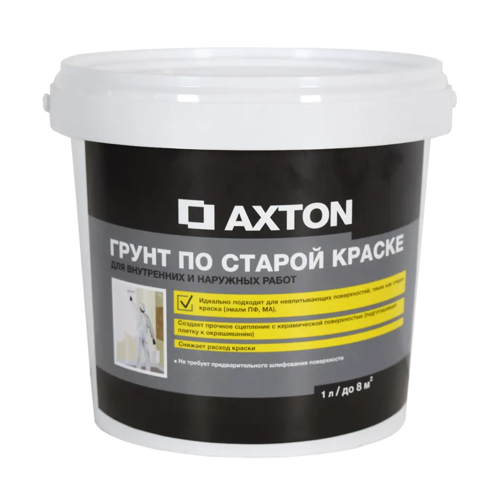 Грунтовка Axton для сложных поверхностей с остатками краски 1 л 81951448 STLM-0014757