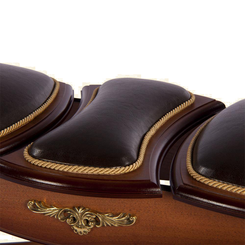 11138 Скамья 3-секционная большая Шоколад BOGACHO 4627138219423 - Вид №7