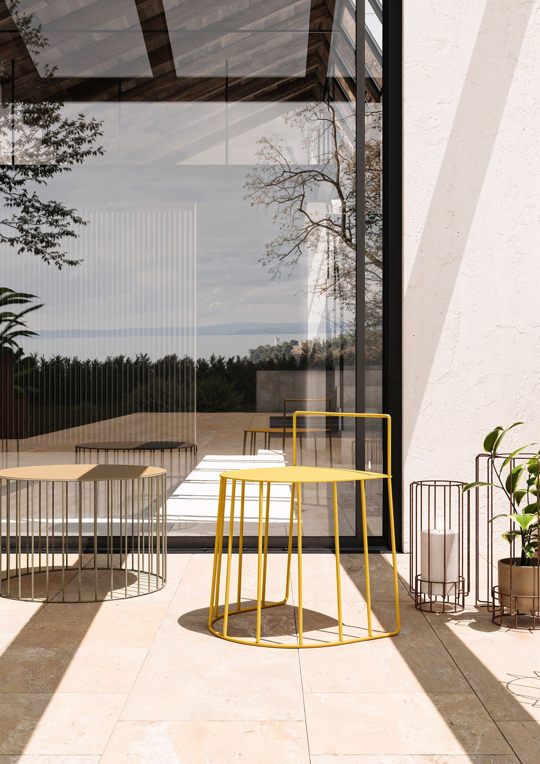 Стул из железа и листового металла Pipedesign Arturo ARCH-00089080 - Вид №2