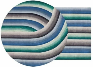 GAN Ковер ручной работы из шерсти Round mirage