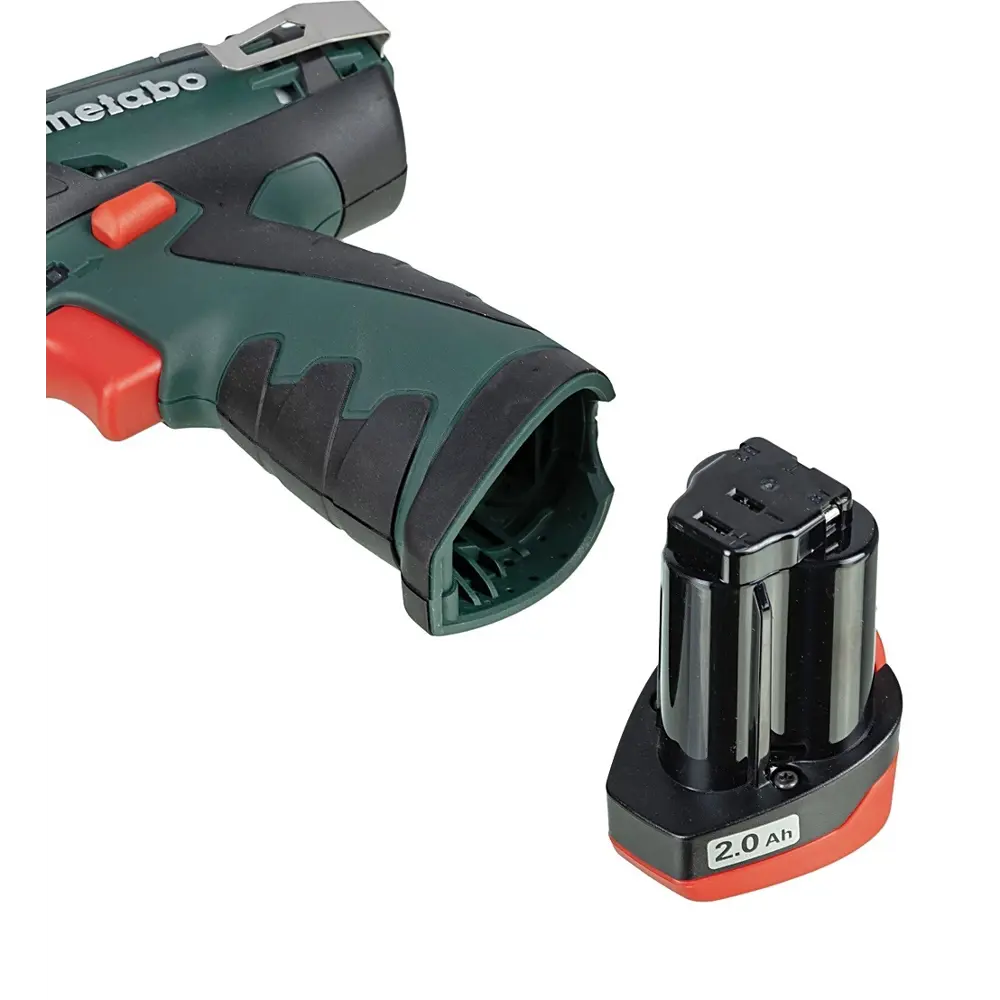 Дрель-шуруповерт аккумуляторная Metabo PowerMaxx BS 600984000, 12 В Li-Ion 2x2 Ач STLM-2206147 - Вид №11