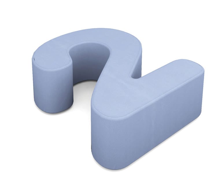 Пуф из искусственной кожи FIT INTERIORS NUMBERS ARCH-00132331 - Вид №2