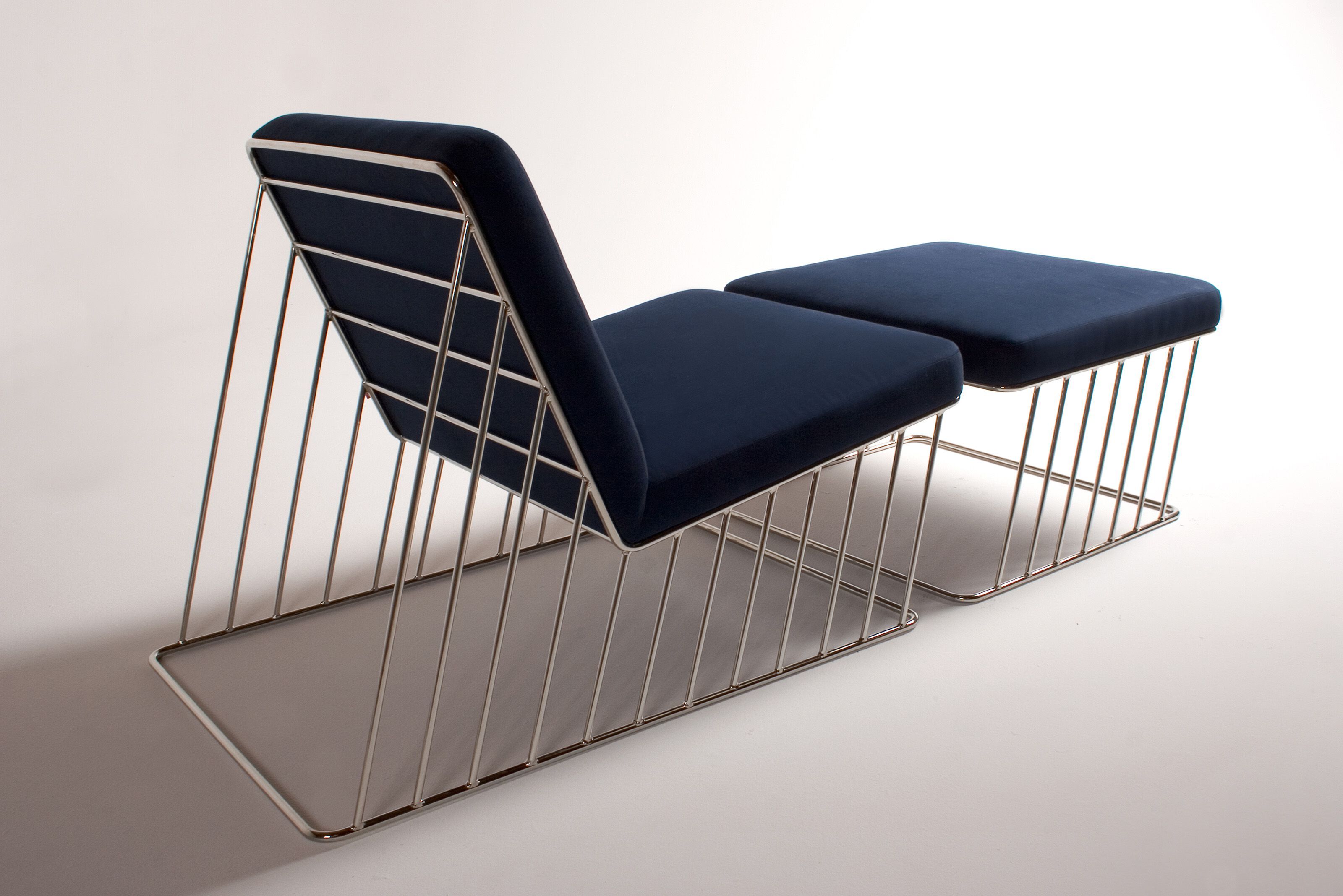 Тканевое кресло без подлокотников Phase Design Wired Italic ARCH-00035231 - Вид №3