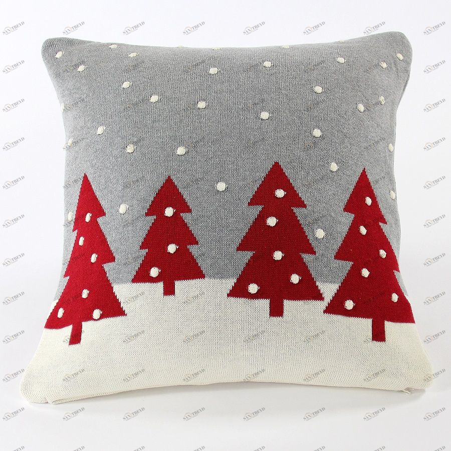 Подушка с орнаментом Christmas story one, 45х45 см Enjoyme ENNY0050