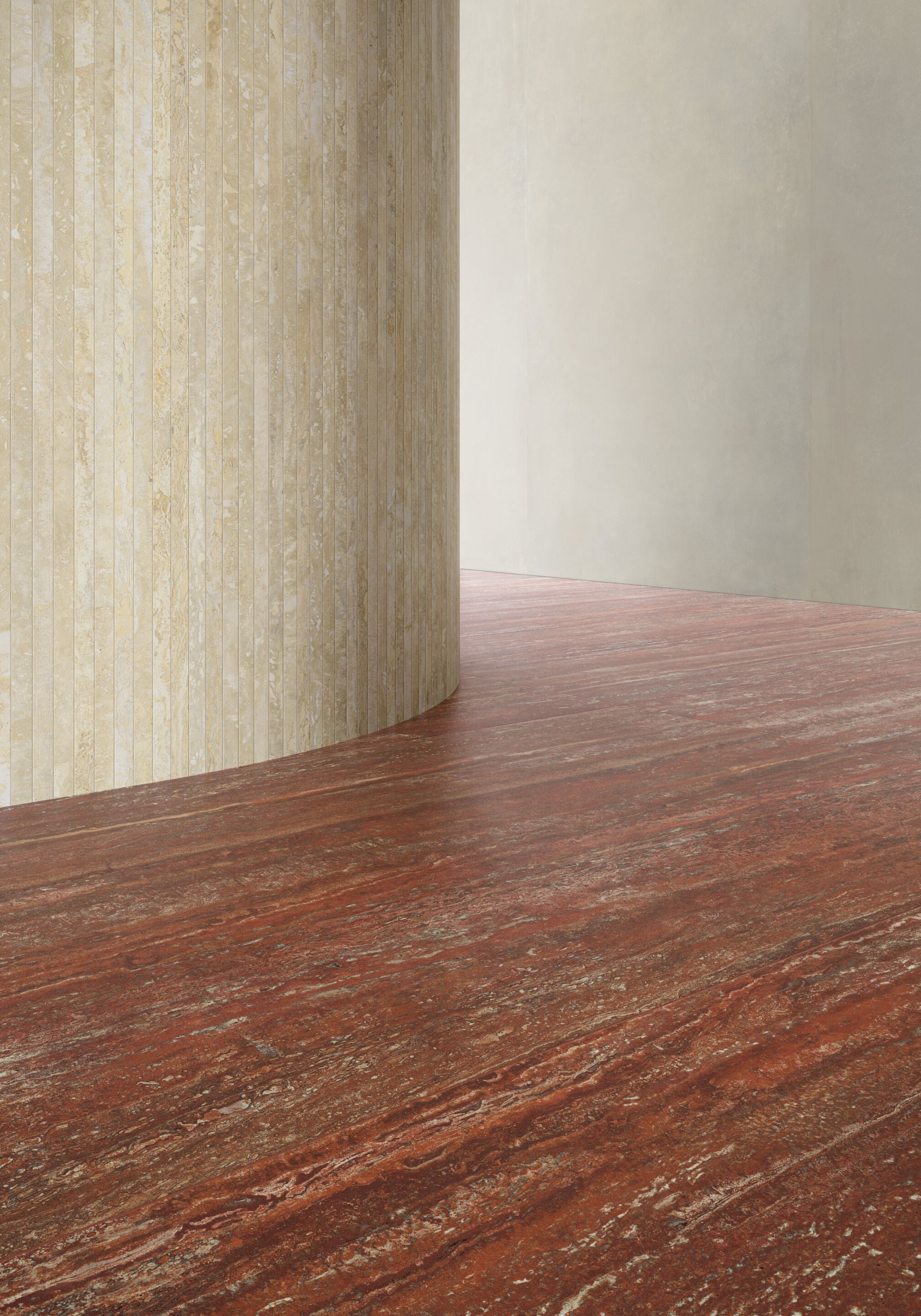 Напольное / керамогранит с эффектом травертина Italgraniti травертины ARCH-00139843 - Вид №4