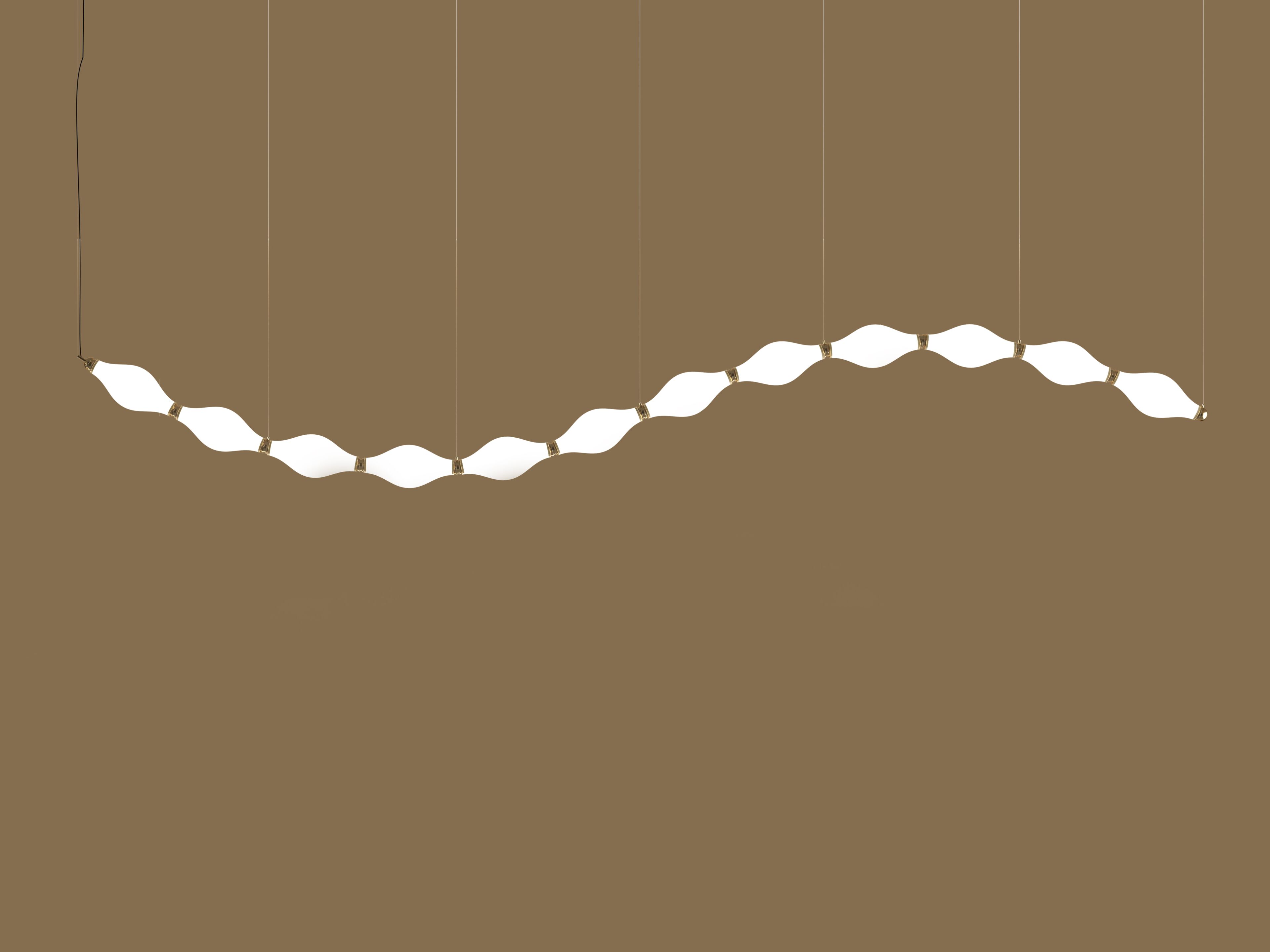 Подвесной светильник из боросиликатного стекла Euroluce Lampadari Dewy ARCH-00084565 - Вид №3