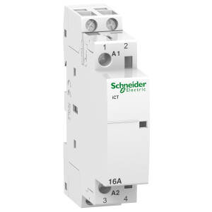 A9C22512 Модульный контактор iCT 2P 16А 230/220В AC Schneider Electric Acti 9