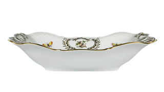 64533 Herend Корзинка прямоугольная 30см "Ротшильд" Фарфор  - Вид №1