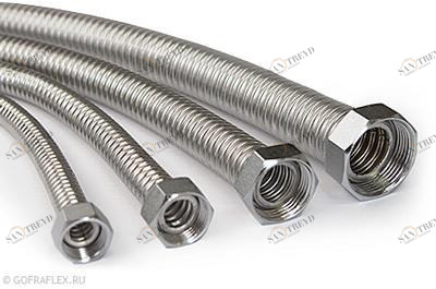 Гибкая подводка из нержавеющей стали 2 1/2 дюйма, GF65/400 Flexible hose Россия 