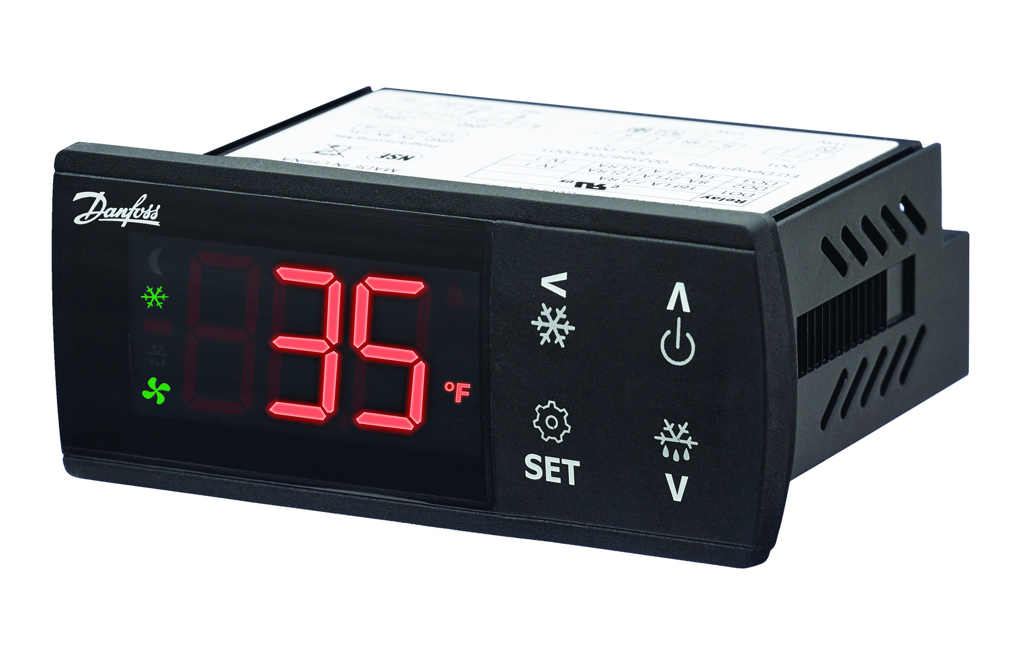 Danfoss ERC 21x ERC 214,Controller, RED LED, 230V 080G3295  - Вид №29