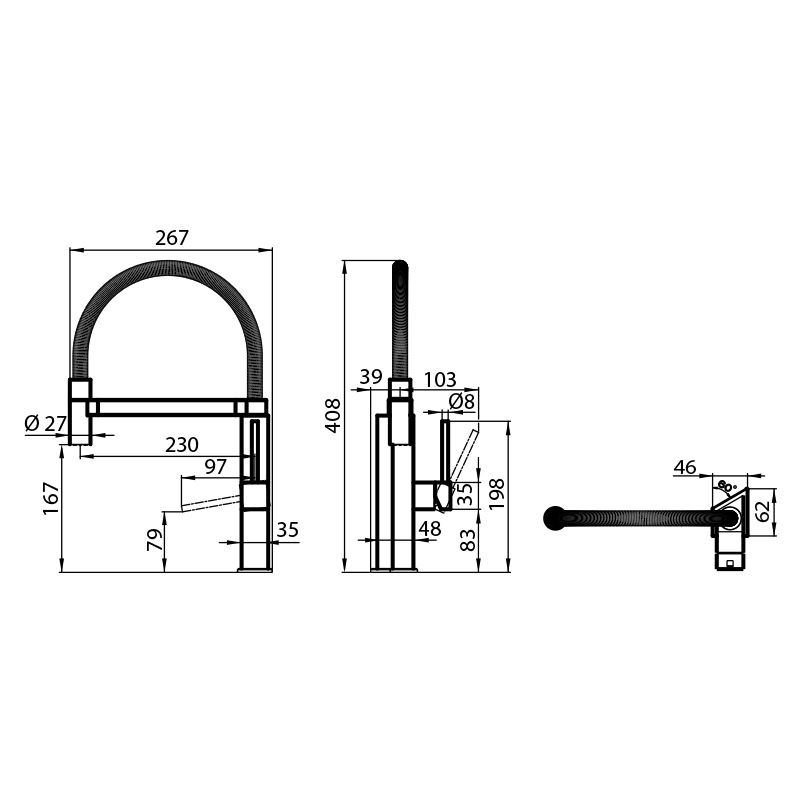 8488000 смеситель GK 8488000 Fosterspa  - Вид №1