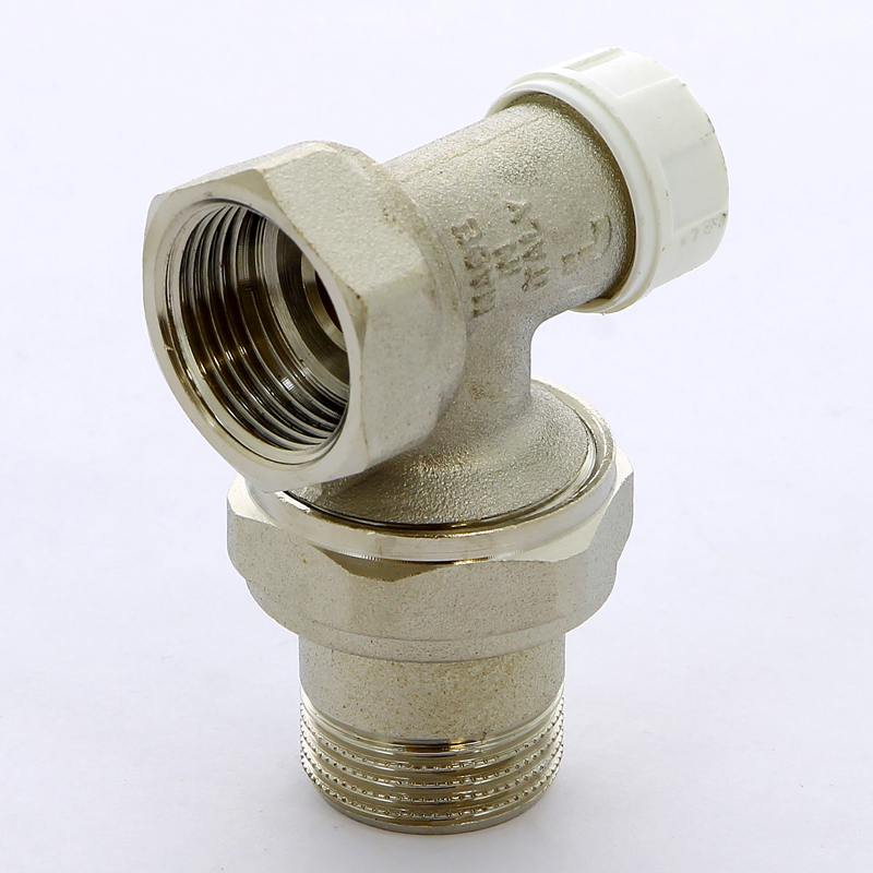 Вентиль НВ угловой для радиаторов обратный с разъемным соединением ITAP 3/4" 39634 - Вид №3