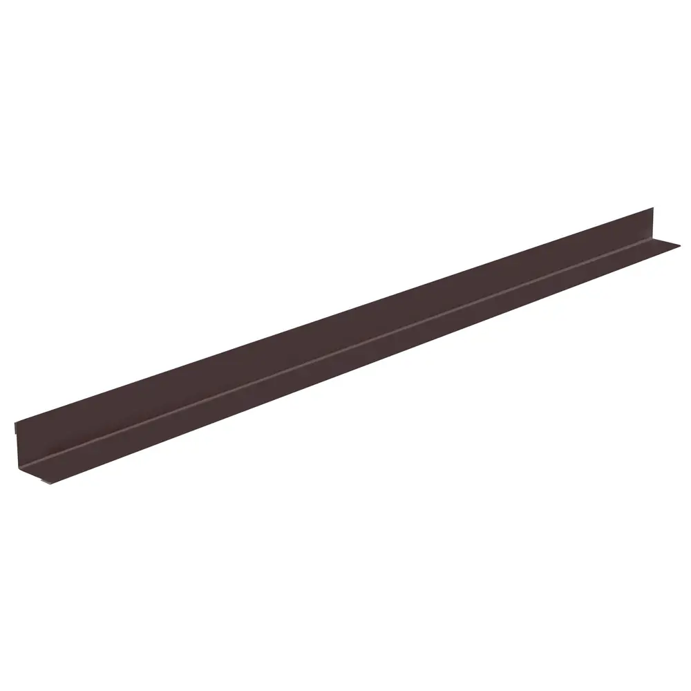 ТЕХНОНИКОЛЬ Внутренний уголковый профиль коричневый для фасадной отделки 18734854 STLM-0012282 - Вид №3
