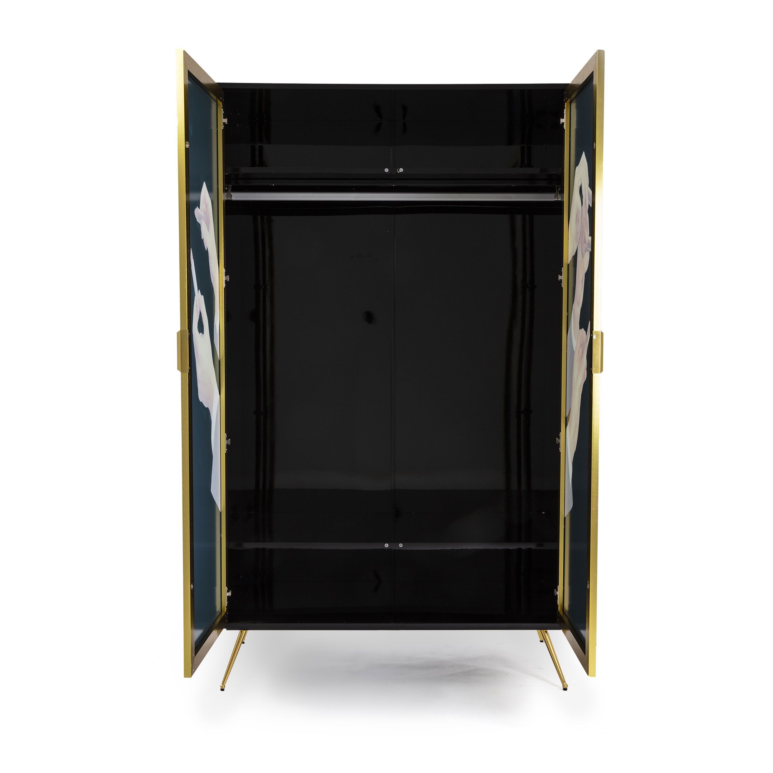 Настенный шкаф MDF с зеркалом Seletti туалетная бумага Seletti wears ARCH-00149359 - Вид №4