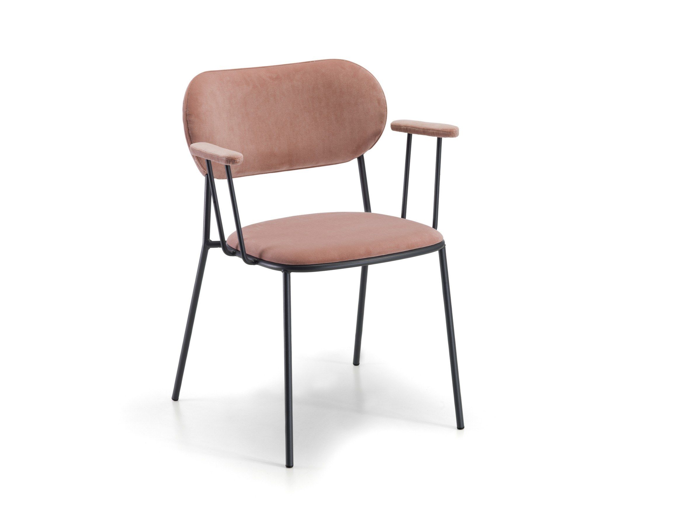 Мягкий тканевый стул с подлокотниками GABER Nuta Light ARCH-00060434