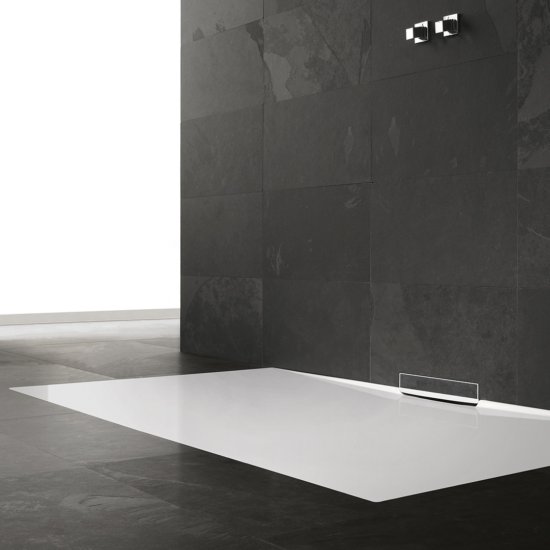 Душевой поддон KALDEWEI Сталь эмалированная 893-1 258 альпийский белый матовый 893-1258 - Вид №4